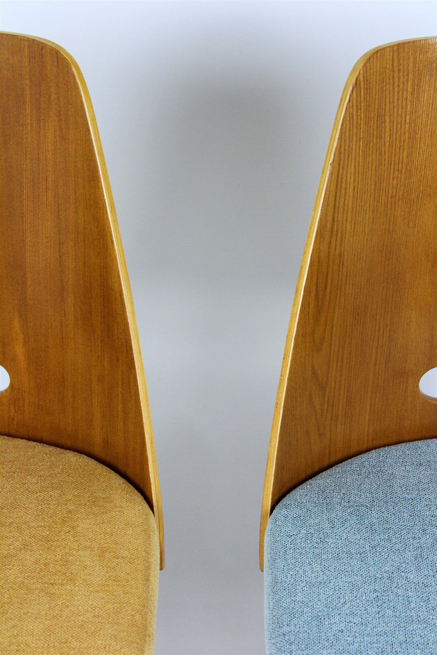 Pair of mid-century chairs from ONV Pisek, 1960s