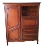 Armoire-Secrétaire en merisier