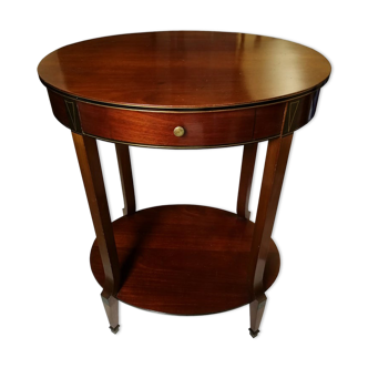 Table d’appoint,  acajou, art déco, vers 1920