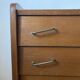 Commode vintage scandinave pieds compas