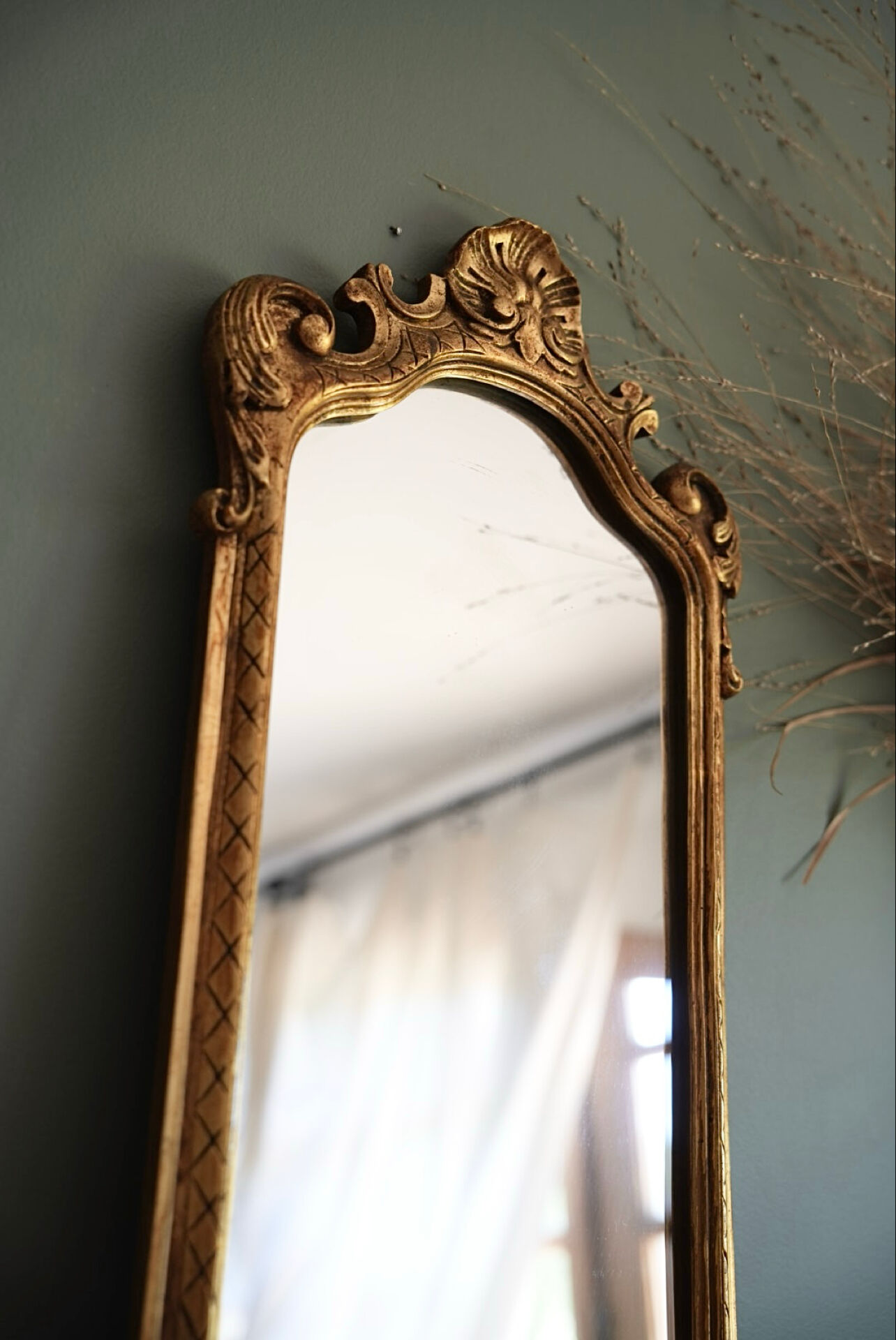 Miroir doré