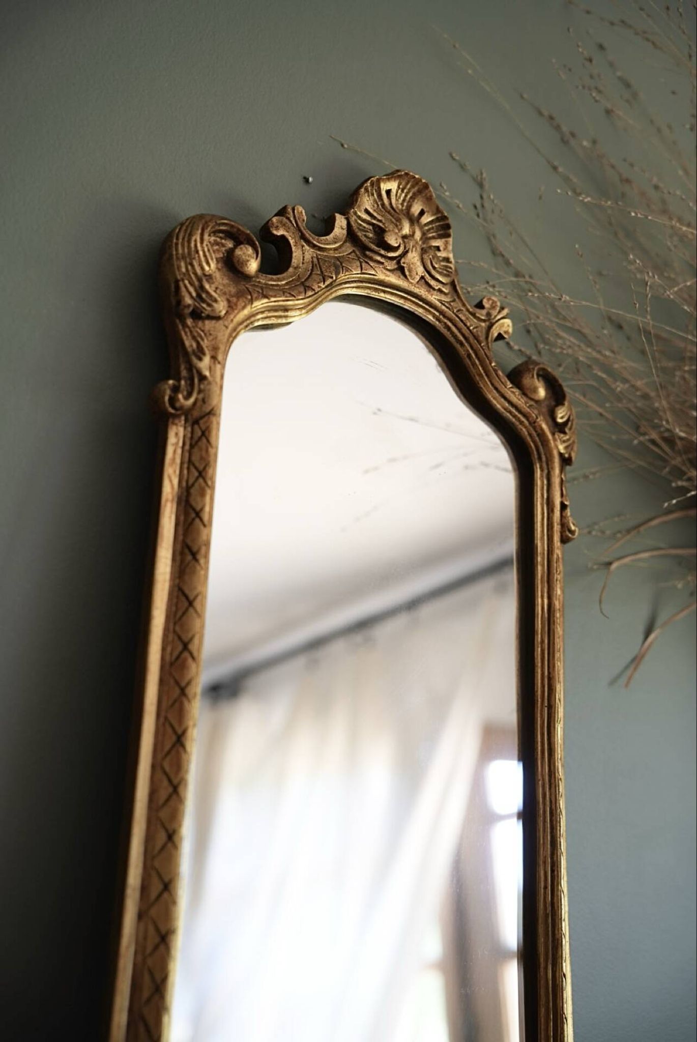 Miroir doré