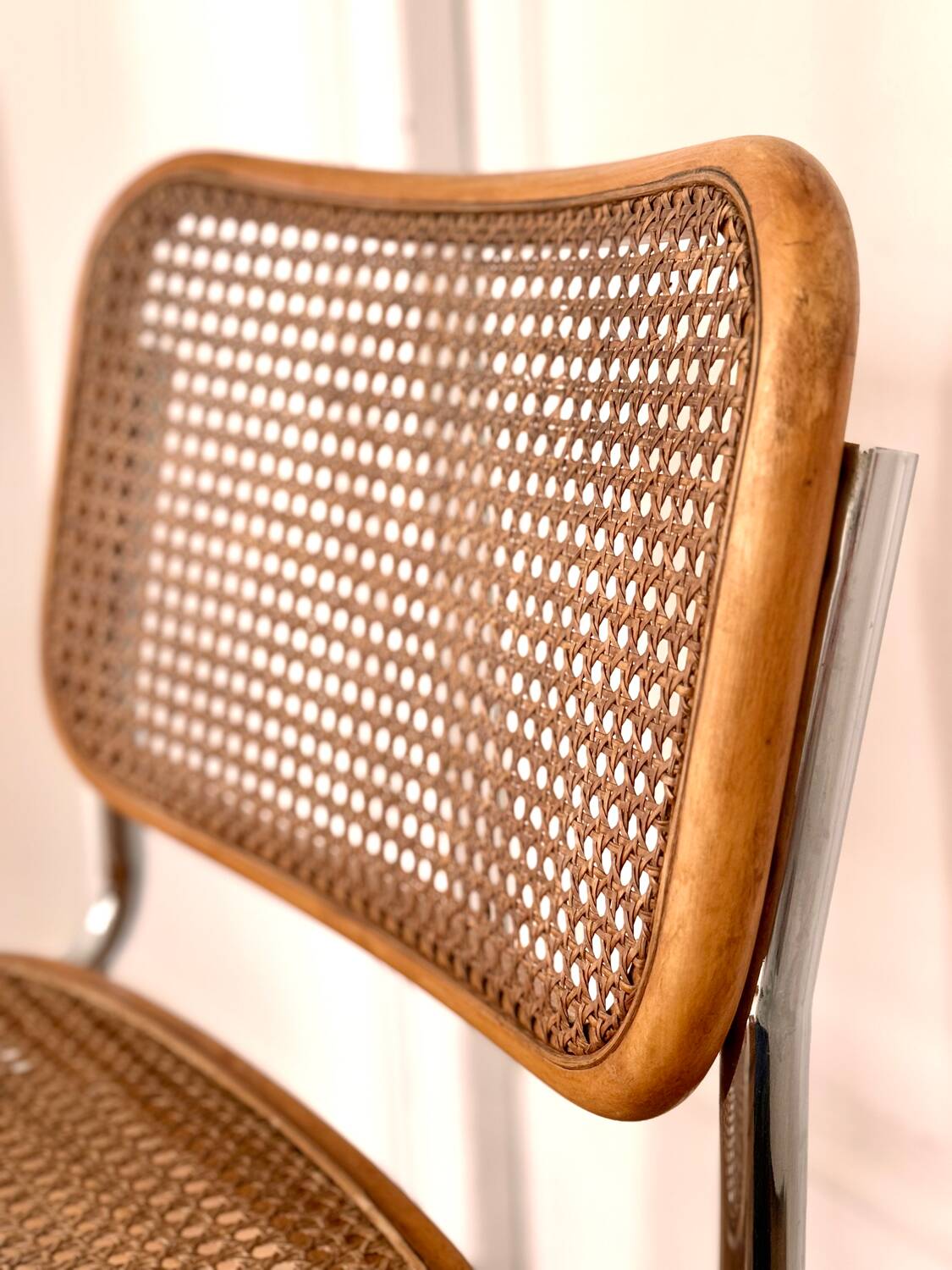 Chaise Marcel Breuer B32, made in Italy