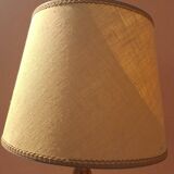 Vintage floor lamp from the 60s-70s with integrated shelf.