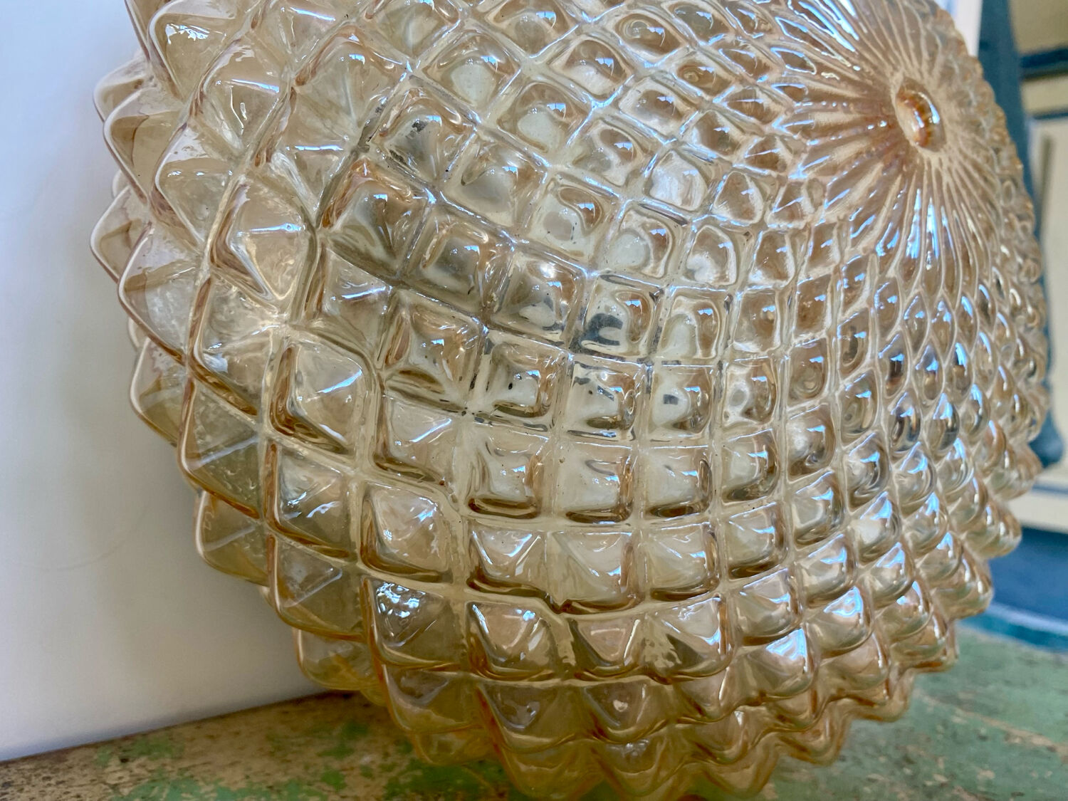 Art Deco ceiling light fixture