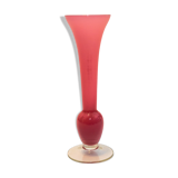 Soliflore en opaline rose