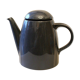 Théière vintage design Thomas Germany couleur gris pétrole