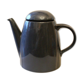Théière vintage design Thomas Germany couleur gris pétrole