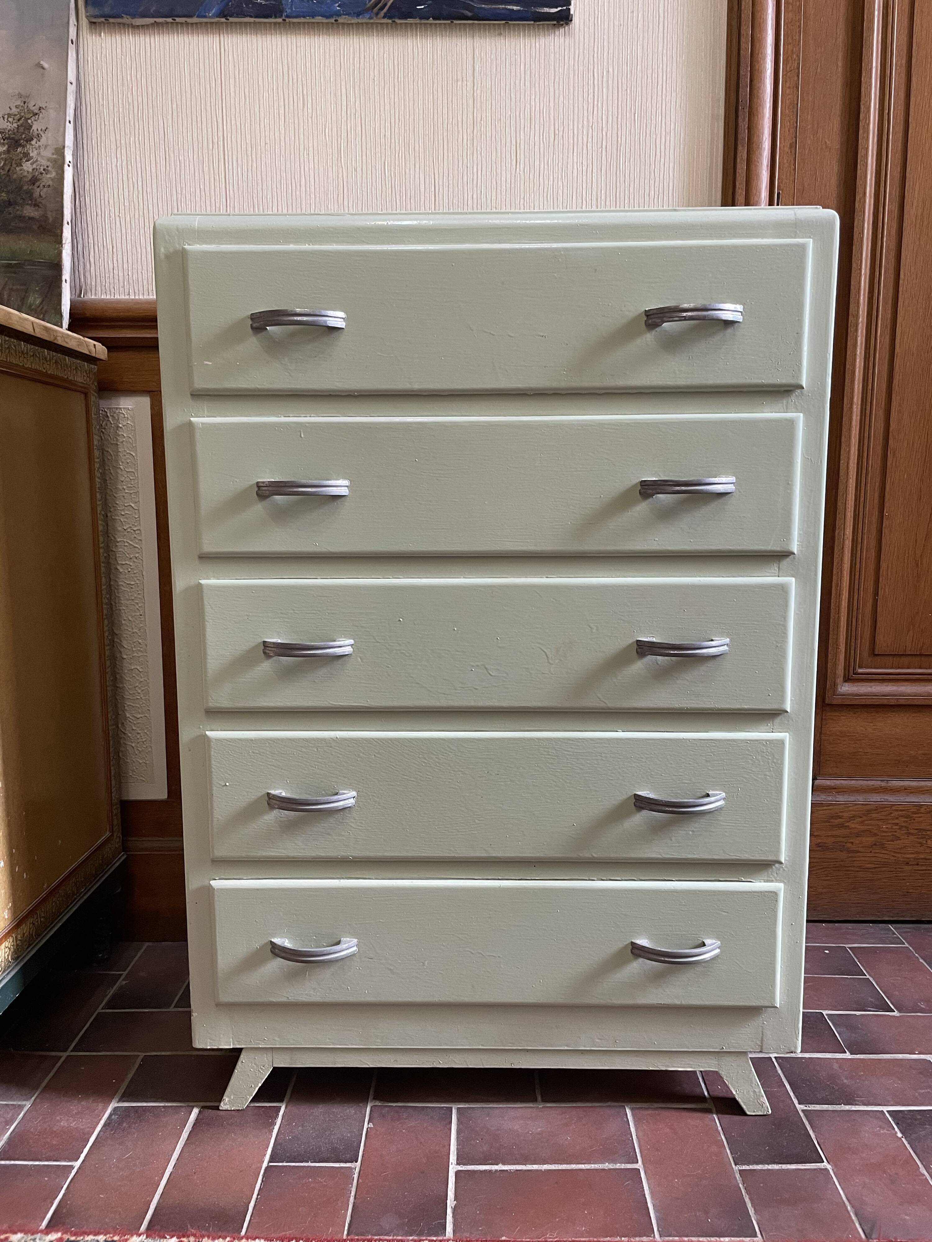 Commode haute vintage 1940