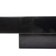 Willy Rizzo. Low table in black lacquered wood and gold brass. 1970s.
