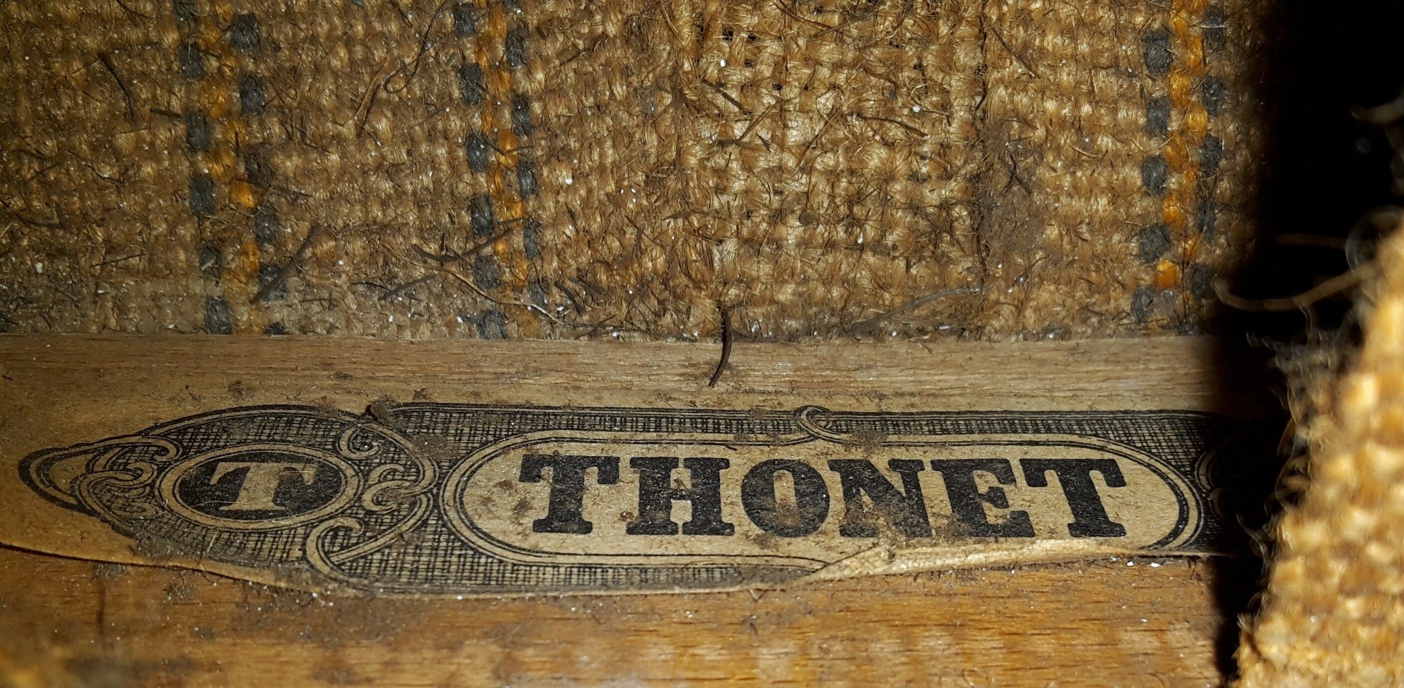 Chaise de style Bauhaus Thonet B247 années 1930