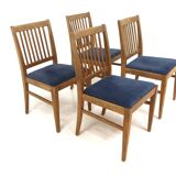 Set de 4 chaises scandinave en pin, Suède, 1960