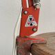 Vintage 1970s carrot Twist T1 architect lamp - 65 cm