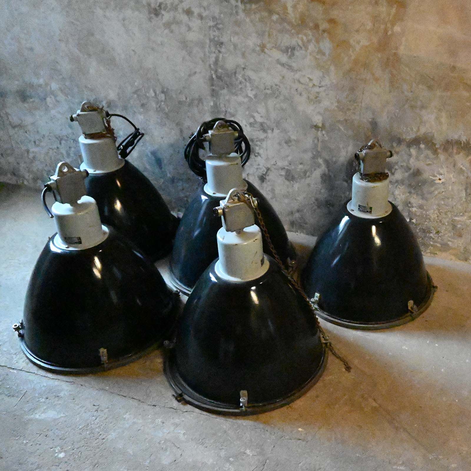 Old industrial bowl hanging