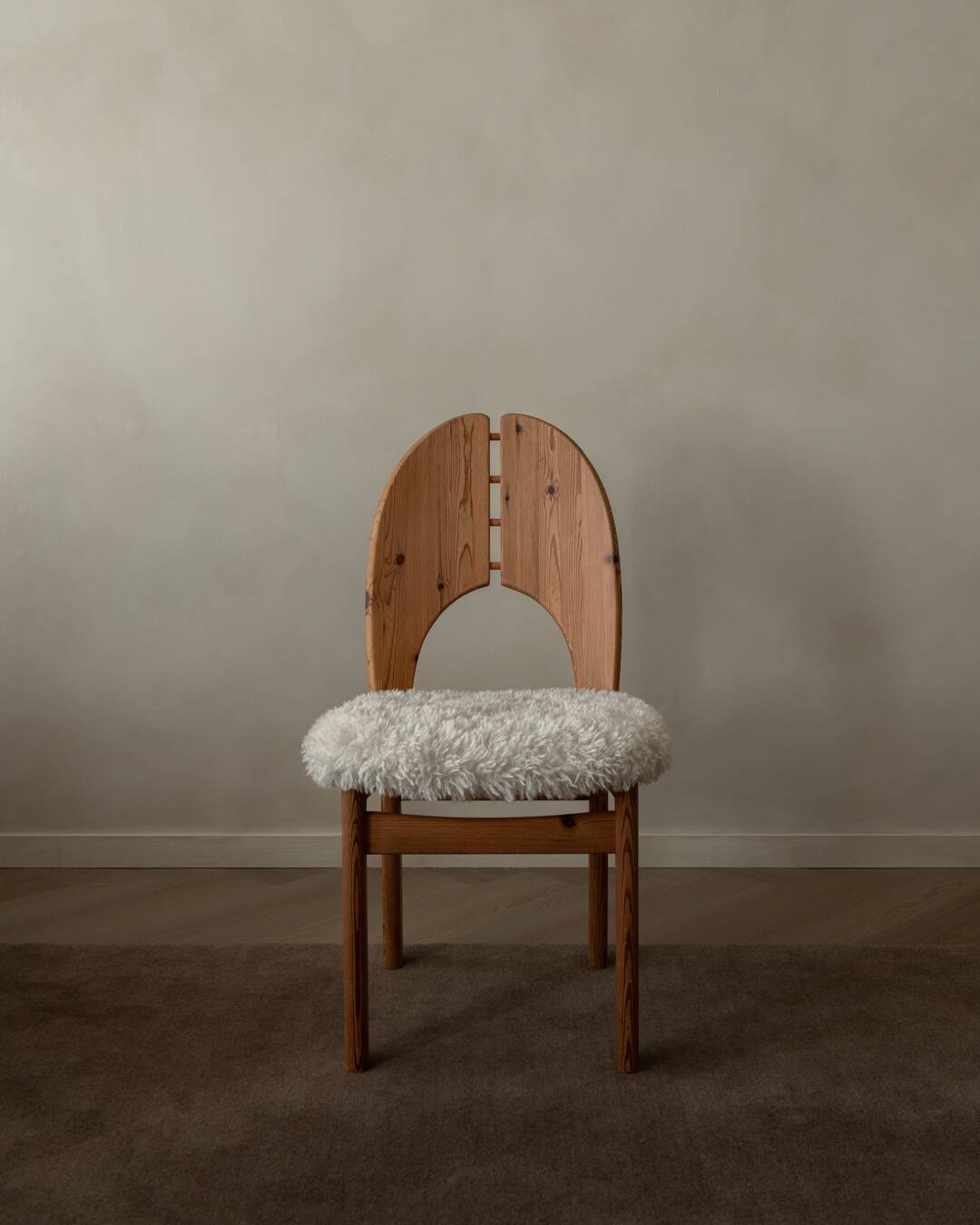 Vintage Danish Pine Dining Chairs | Set of 4 | Niels Koefoed Style