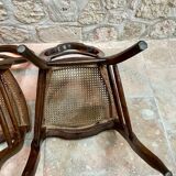 Paire chaises Louis Philippe
