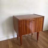 Chavet table varnished at door