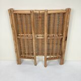 Foldable bamboo shelf