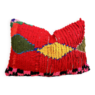 Vintage Moroccan berber boujaad pillow