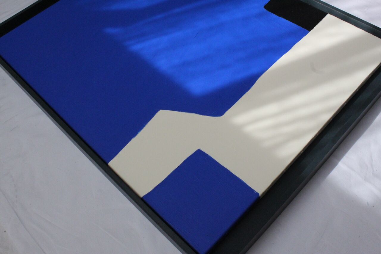 Klein Blue 81x65 cm original painting
