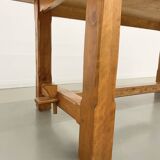 2m solid elm farmhouse table