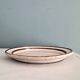 6 assiettes plates Stogo en grès scandinave