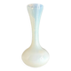 Vase, single-flower vase in white opaline