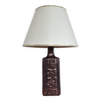 Glazed Stoneware Table Lamp by Desiree Stentøj, Denmark