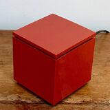 Cini & nils lamp – iconic opi milano design - model: cuboluce red