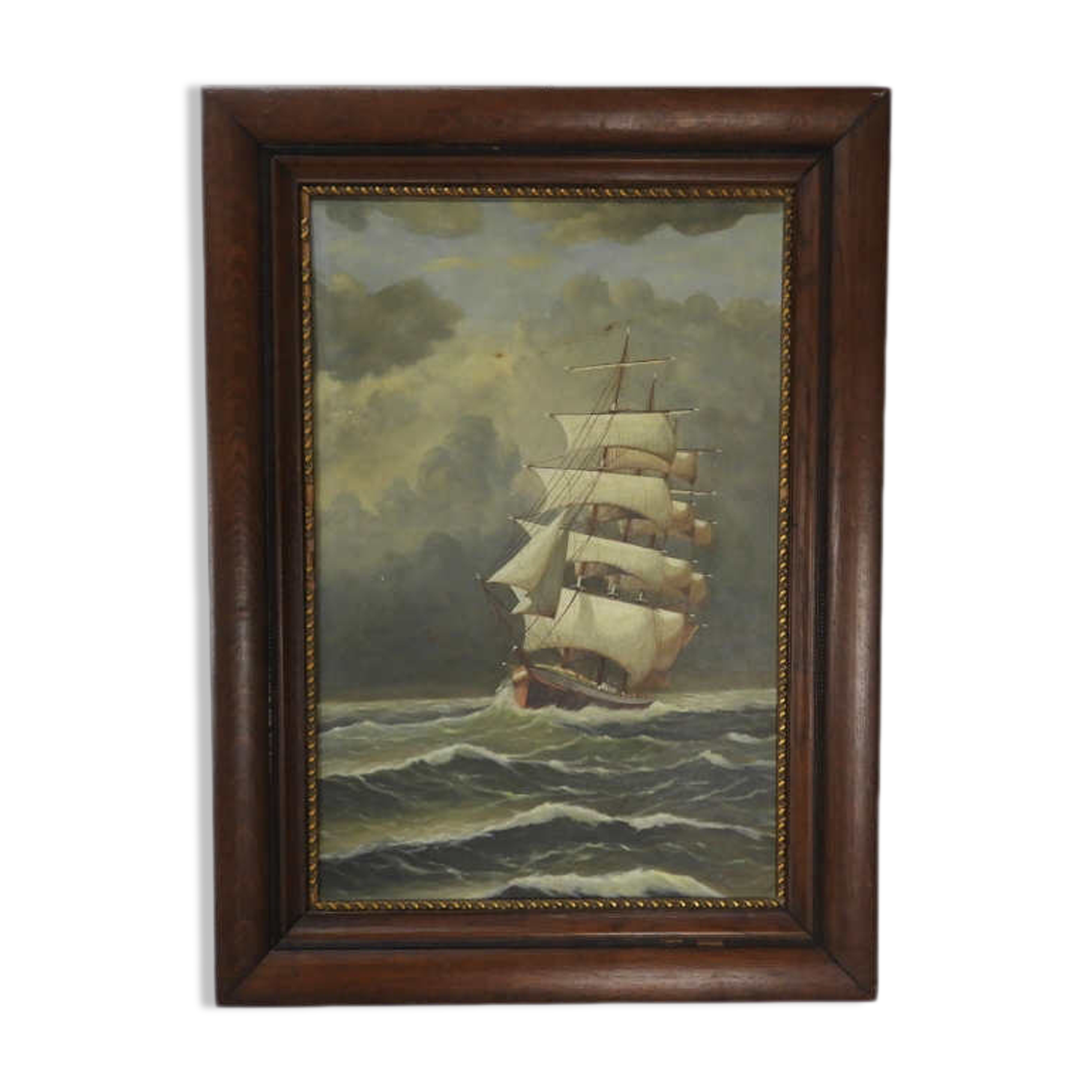 Painting: Ship at sea