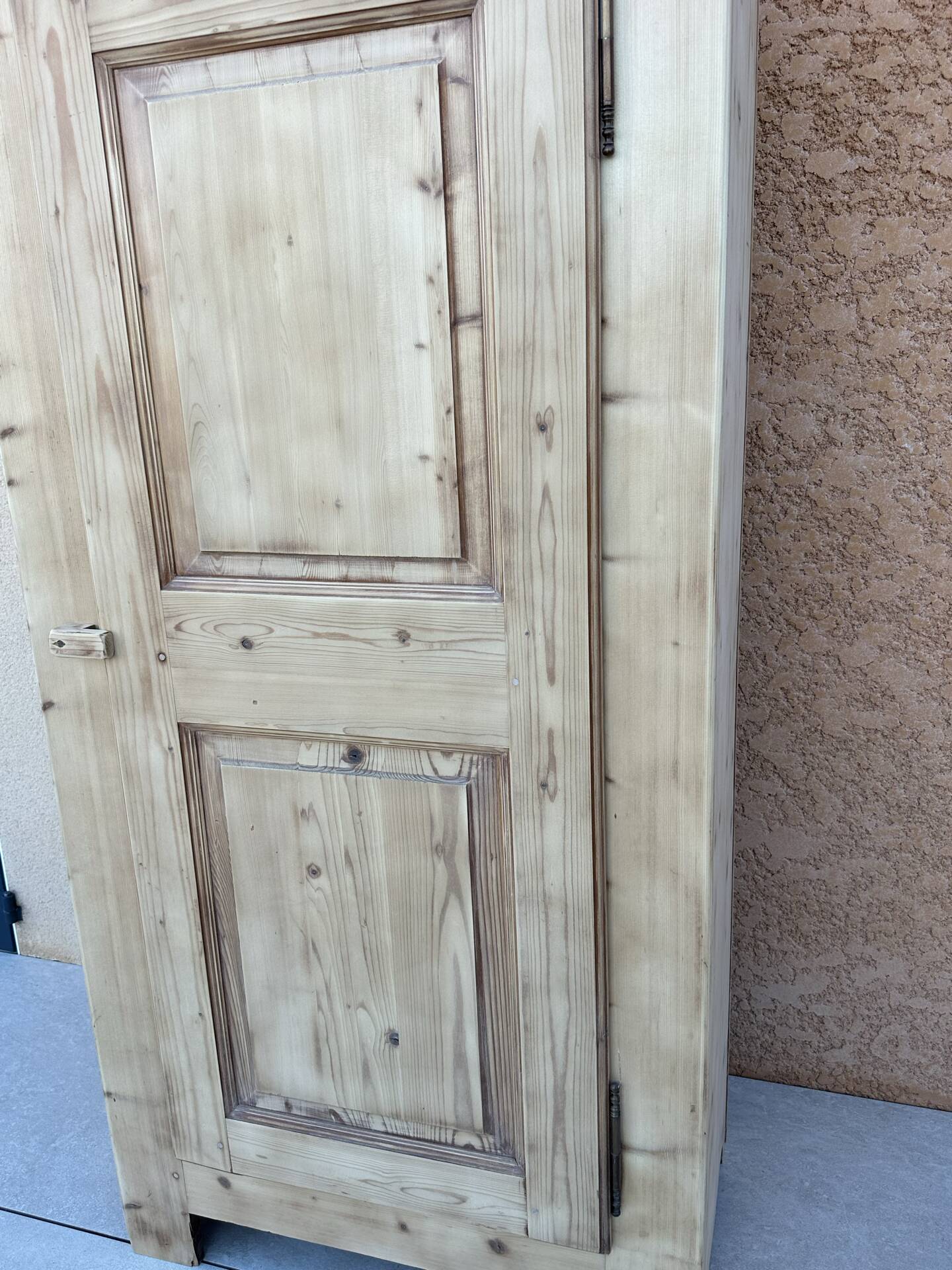 Meuble bonnetier  Parisienne bois brut vintage 