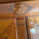 Walnut wardrobe in Louis XV Louis XVI transitional style