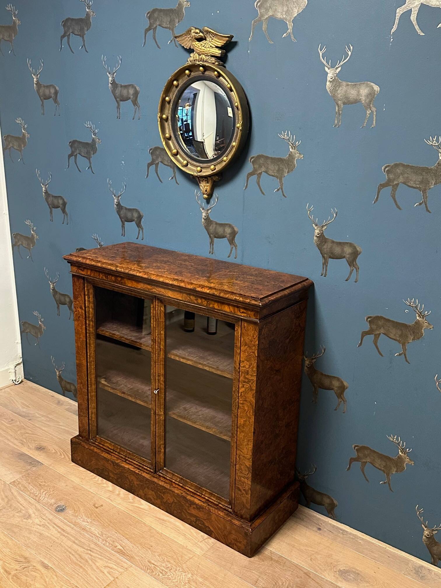 Small antique bookcase