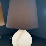 Peill & Putzler large glass table lamps 1970’s