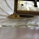 Glass foil wall lamp