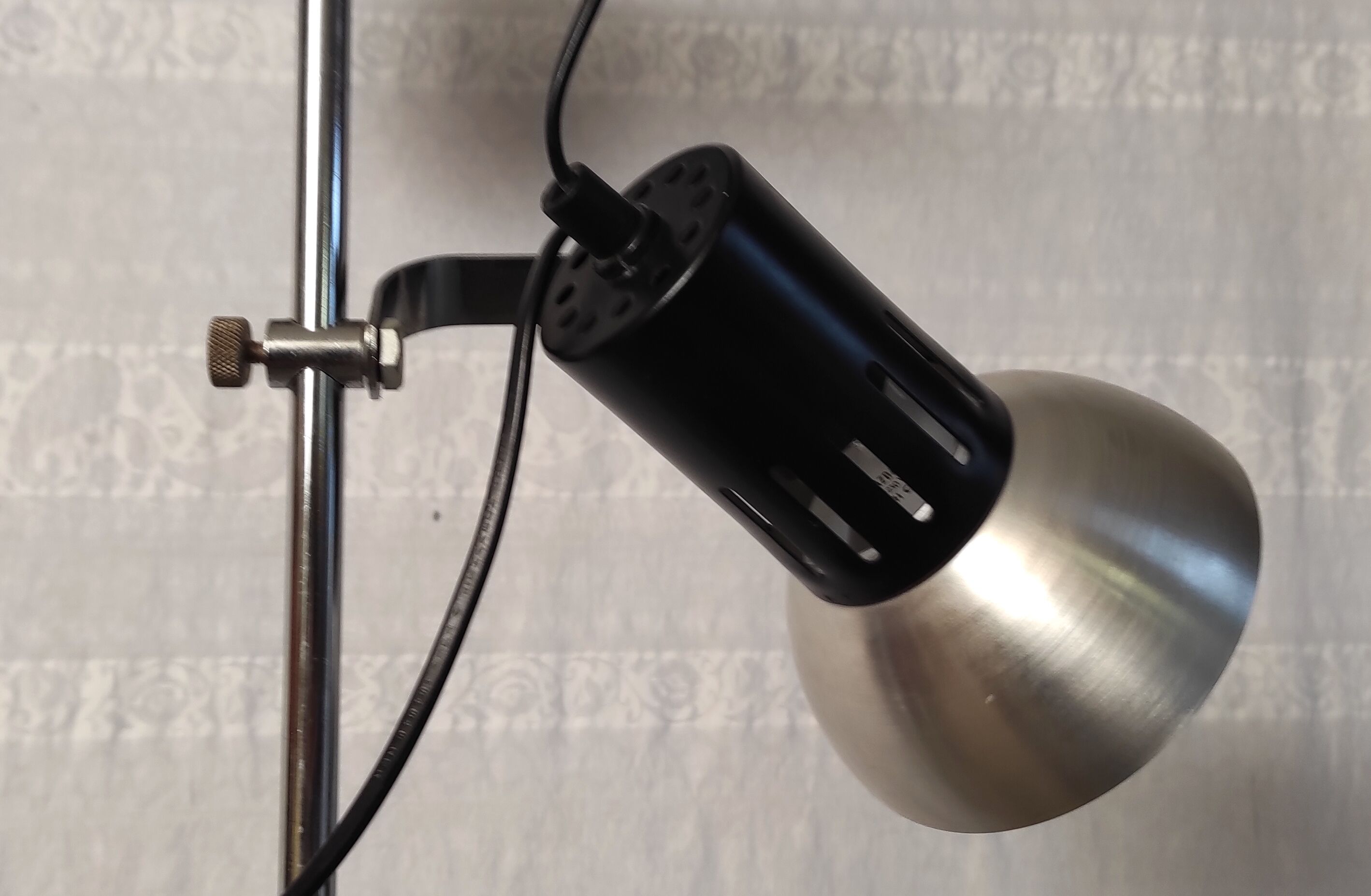 Modernist floor lamp 3 spots – 70s