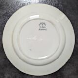 Lot 10 assiettes plates anciennes Badonviller modèle Jeanne