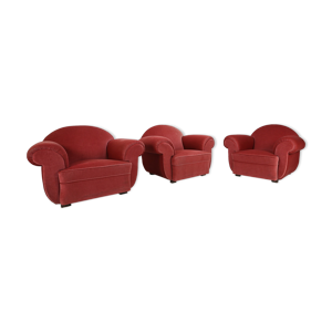 Fauteuils Art déco en rembourrage