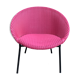 Armchair Lloyd Loom vintage rose