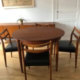 Series 4 vintage chairs Scandinavian style