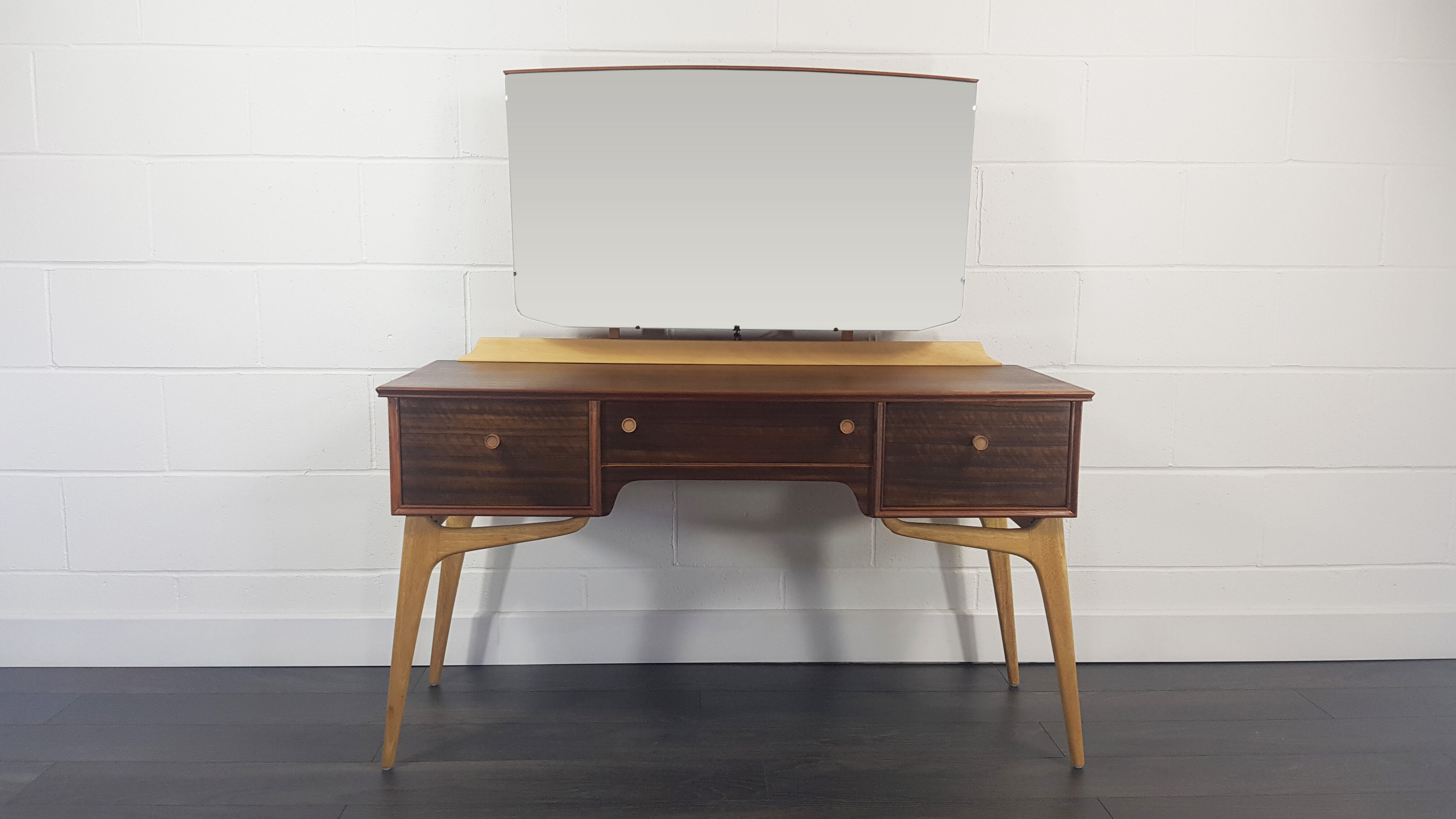Vintage dressing table by alfred cox for ac furniture, 1950s