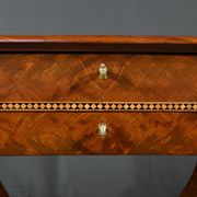Coiffeuse en Ronce d’Acajou, époque Restauration – Début XIXe
