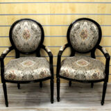 2 Louis XV style armchair