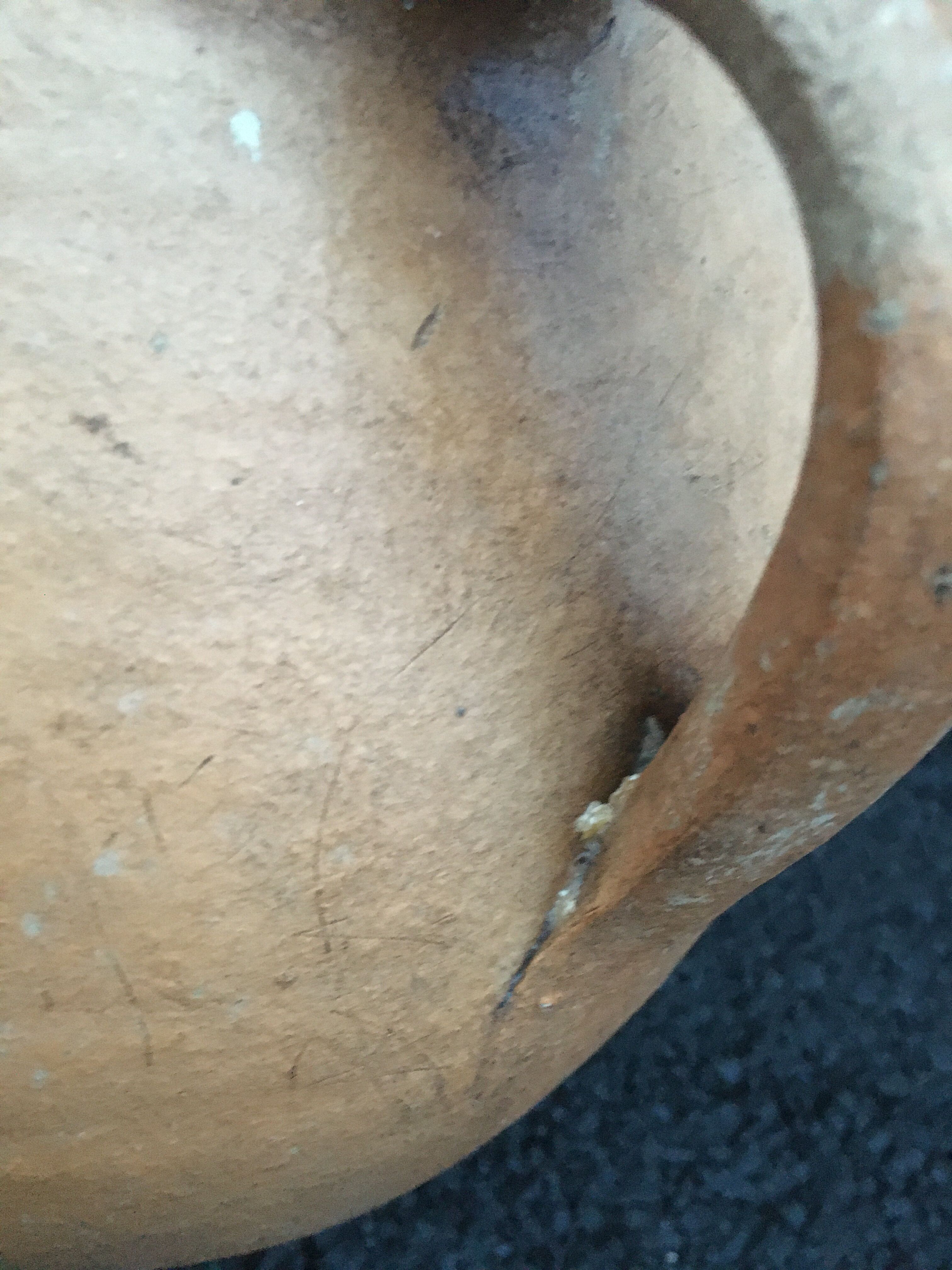 Terracotta oil jar