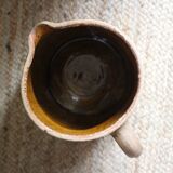Large earthenware jug artisan pottery