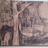 Pierre De Michelis (born in 1972) - lithograph - artist's proof