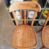 Old bistro chairs