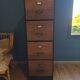 Old filing cabinet in chebev.