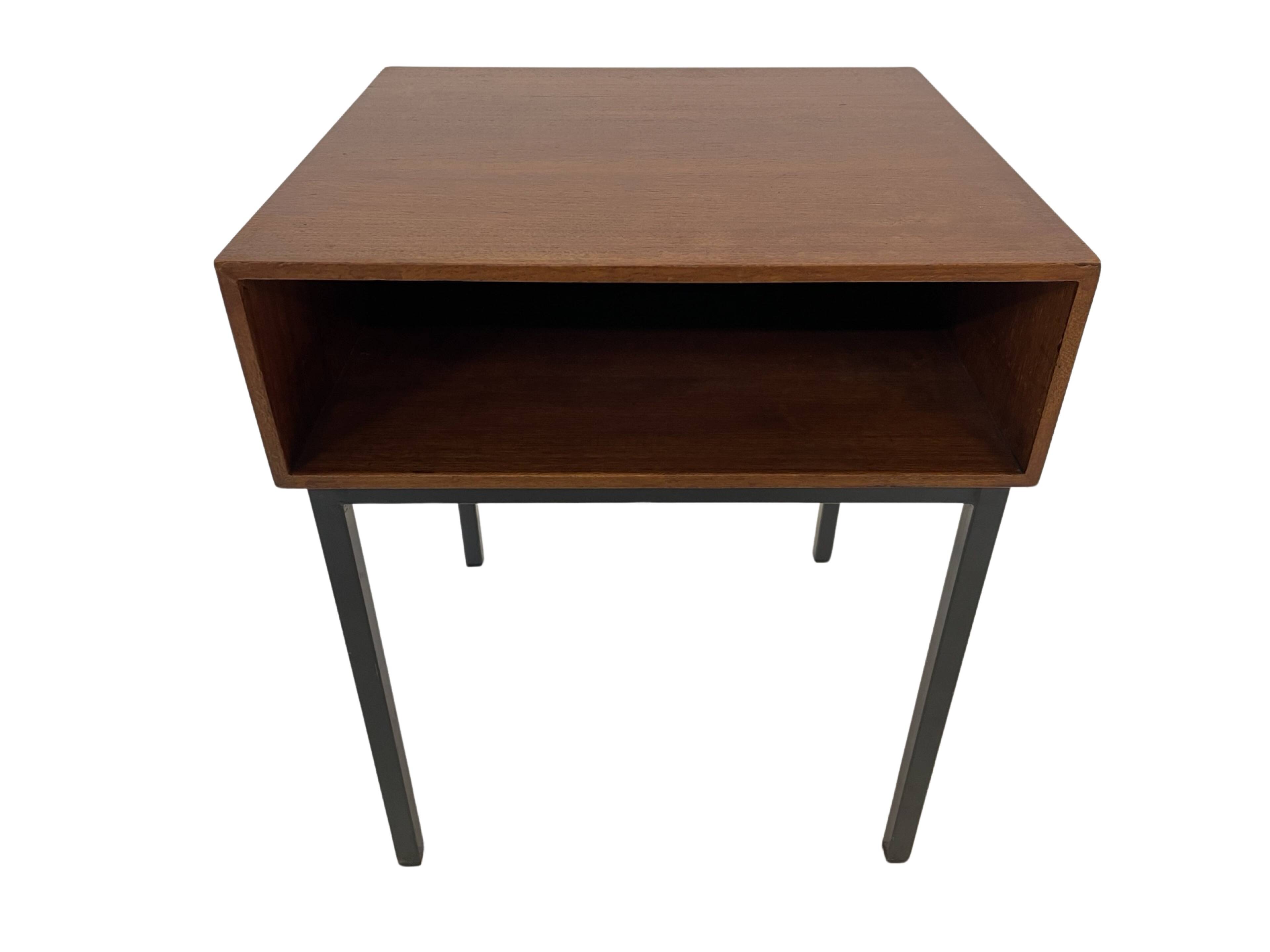 Vintage Pastoe bedside table side table 1960s teak veneer