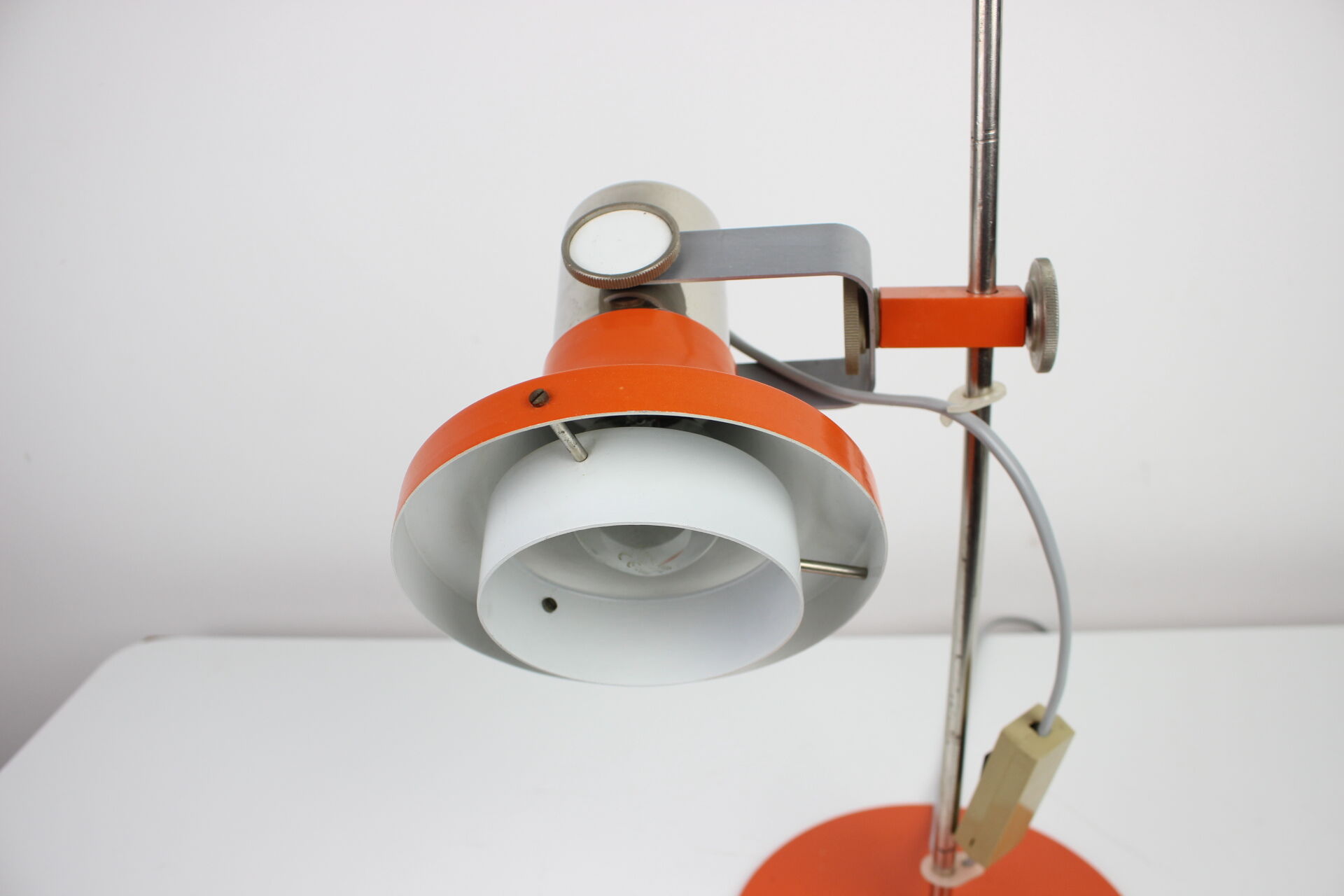 Vintage Table Lamp by Pavel Grus for Kamenický Šenov, Czechoslovakia, 1960's
